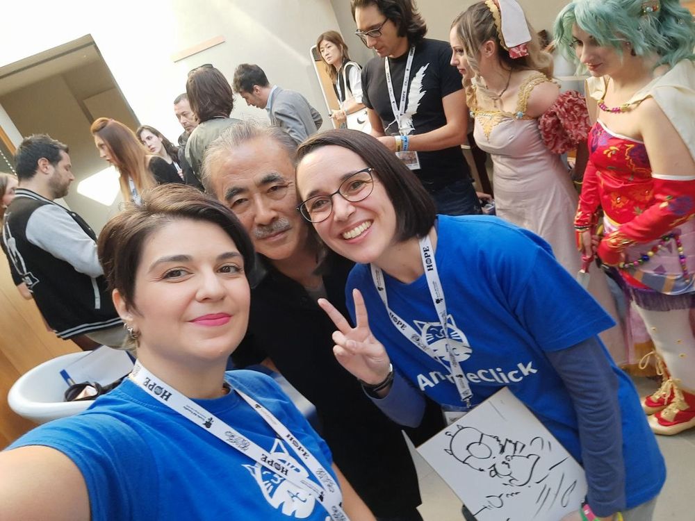 Lucca selfie con Amano Lucca selfie con Amano